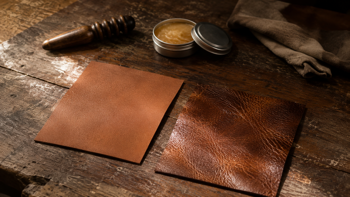 Why full-grain leather ages better than it begins?